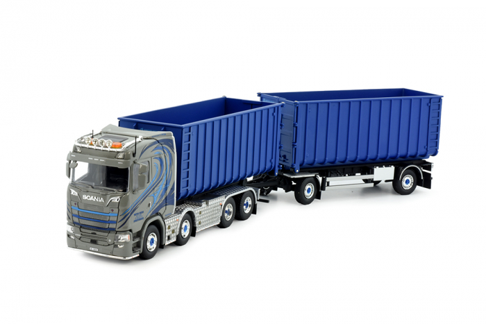 Scania Abrollmulden Hängerzug "Viktor Weber" 