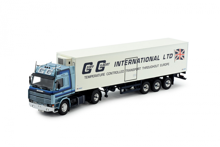 Scania Kühlkoffersattelzug "Gilbert Geoff" Scania Kühlkoffersattelzug "Gilbert Geoff"