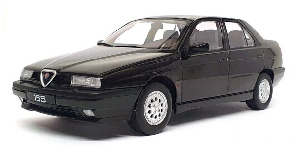 Alfa Romeo 155 Schwarz (1996) – Modellauto 1:18 – Sportlicher Youngtimer mit Charakter