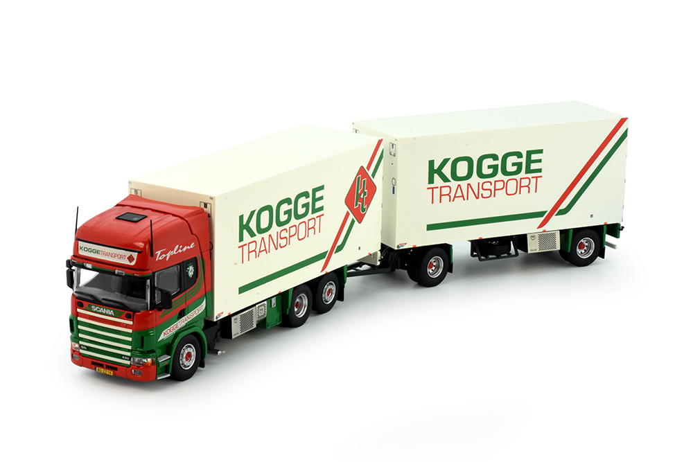 Scania Kühlkofferhängerzug "Kogge Transpport"