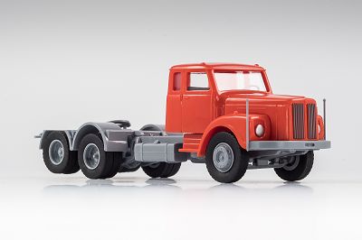 Scania 111 3achs Sattelzugmaschine, rot/grau