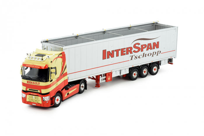 Renault Schubbodensattelzug "Interspan/Tschopp"