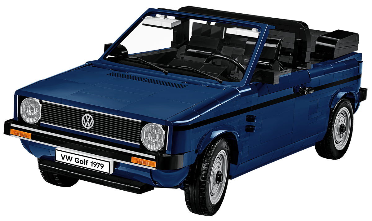 Volkswagen Golf Cabriolet, blau