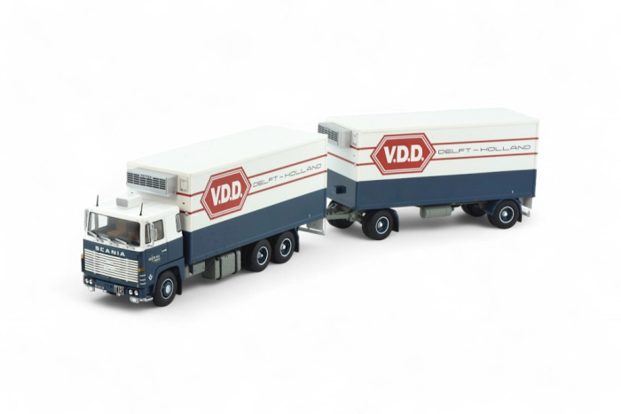 Scania Kühlkofferhängerzug "Dijco/V.D.D."