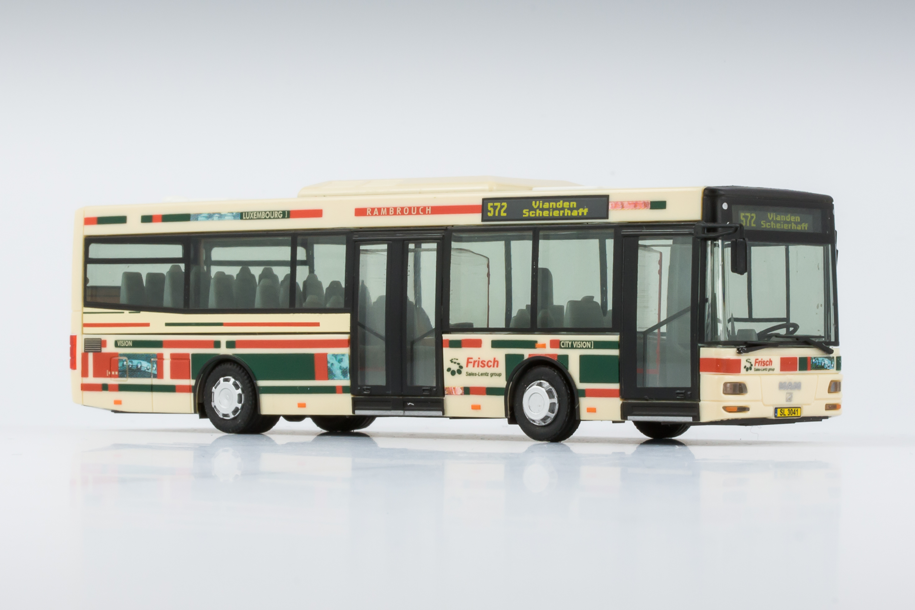 MAN  NM 223.2 Midi, Sales-Lentz, Wg. SL3041, Linie 572 Vianden Scheierhaff