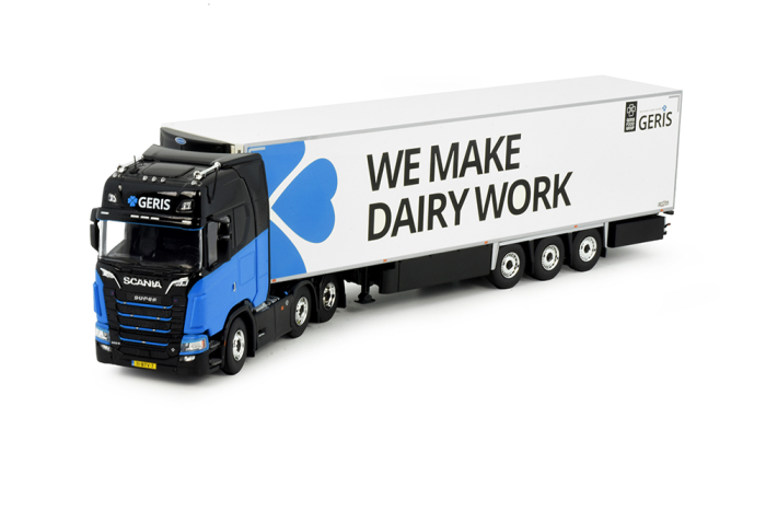 Scania Kühlkoffersattelzug der Spedition "Geris" Scania Kühlkoffersattelzug der Spedition "Geris"