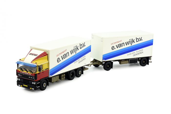 DAF Kühlkofferhängerzug "E. vam WijK"