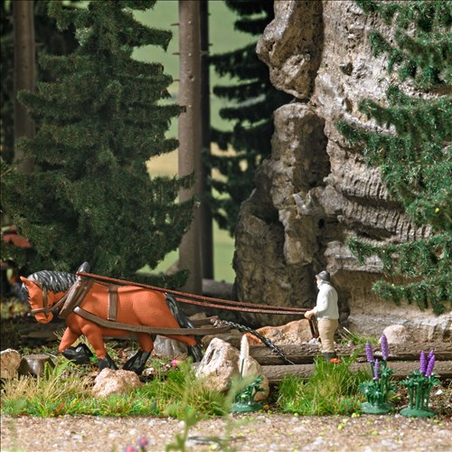 Historisches Holzrücken Historisches Holzrücken