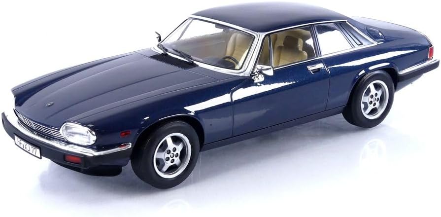 Jaguar XJ-S Coupé 1988 – Blau-Metallic – Maßstab 1:18 – Norev | Hochwertiges Sammlermodell