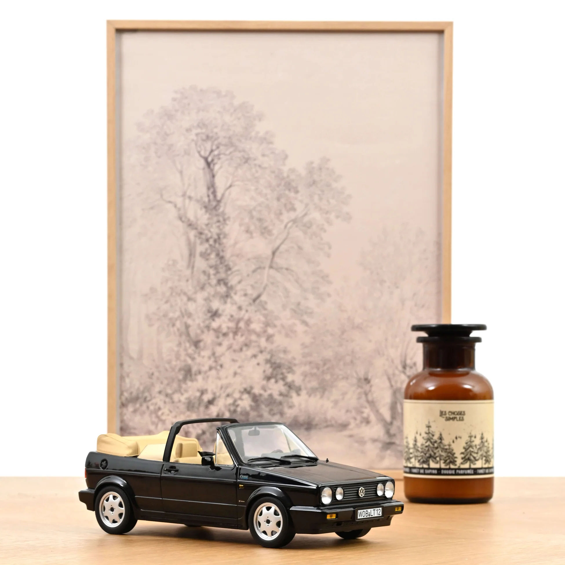 VW Golf Cabriolet, schwarz