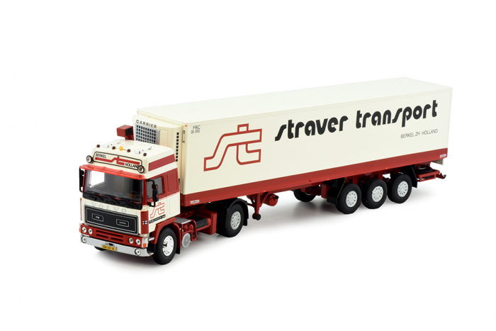 Volvo Globetrotter Kühlkoffersattelzug "Straver" Volvo Globetrotter Kühlkoffersattelzug "Straver"