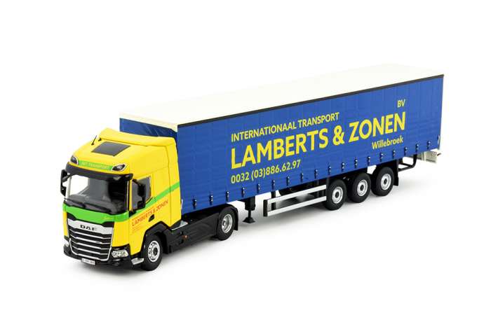DAF Schiebeplanensattelzug "Lamberts" DAF Schiebeplanensattelzug "Lamberts"
