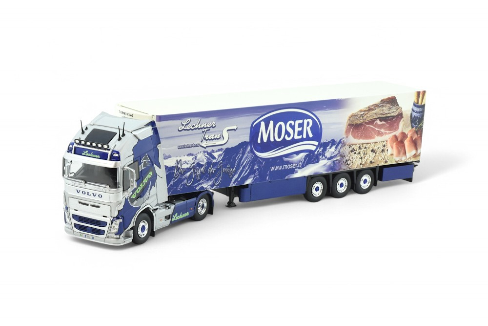 Volvo Kühlkoffersattelzug der Spedition Lechner / Moser Schinken Volvo Kühlkoffersattelzug der Spedition Lechner / Moser Schinken