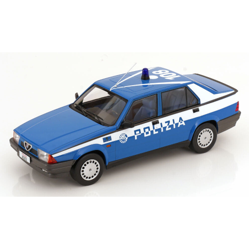 Alfa Romeo 75 „Polizia“ – Modellauto 1:18 von Triple 9 Collection