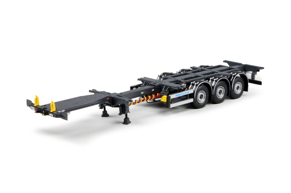 Flextrailer 3-achsig, grau