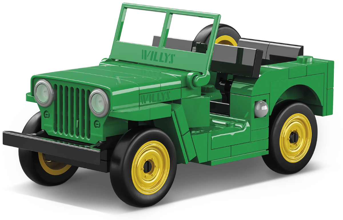 Jeep Willys CJ-2A, grün