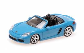 Porsche 718 Boxster, blau Porsche 718 Boxster, blau