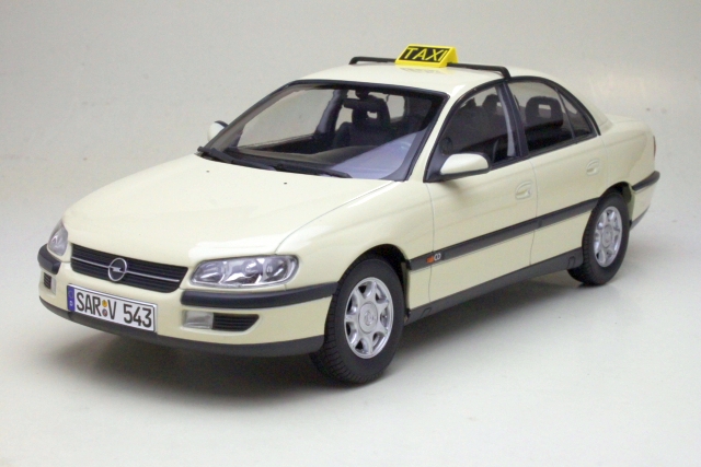Modellauto: Opel Omega Taxi Modellauto: Opel Omega Taxi