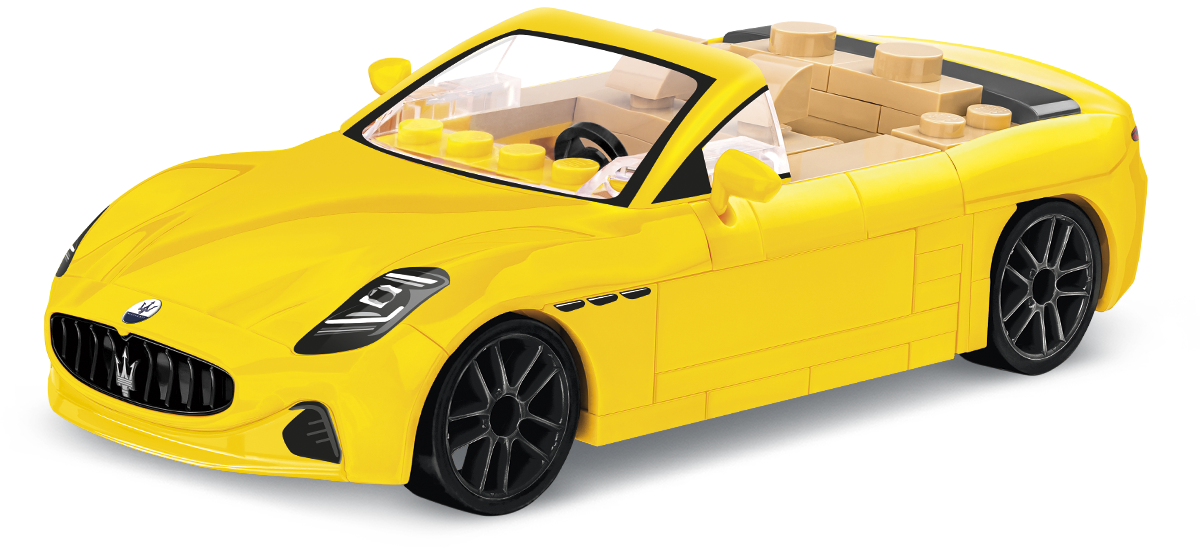 Maserati Grancabrio, gelb