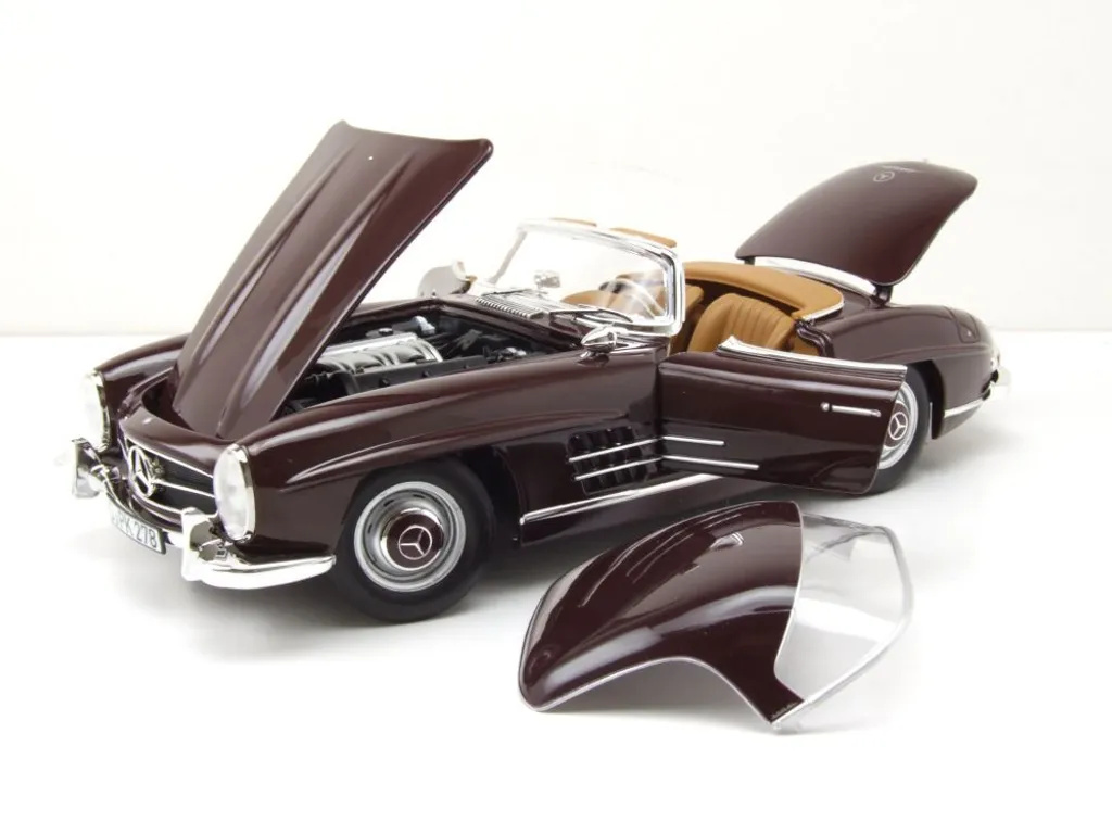 Mercedes-Benz 300 SL Roadster, dunkelrot Modelle Mercedes