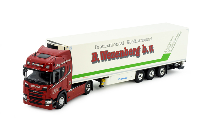 Scania Kühlkoffersattelzug "Wezenberg"