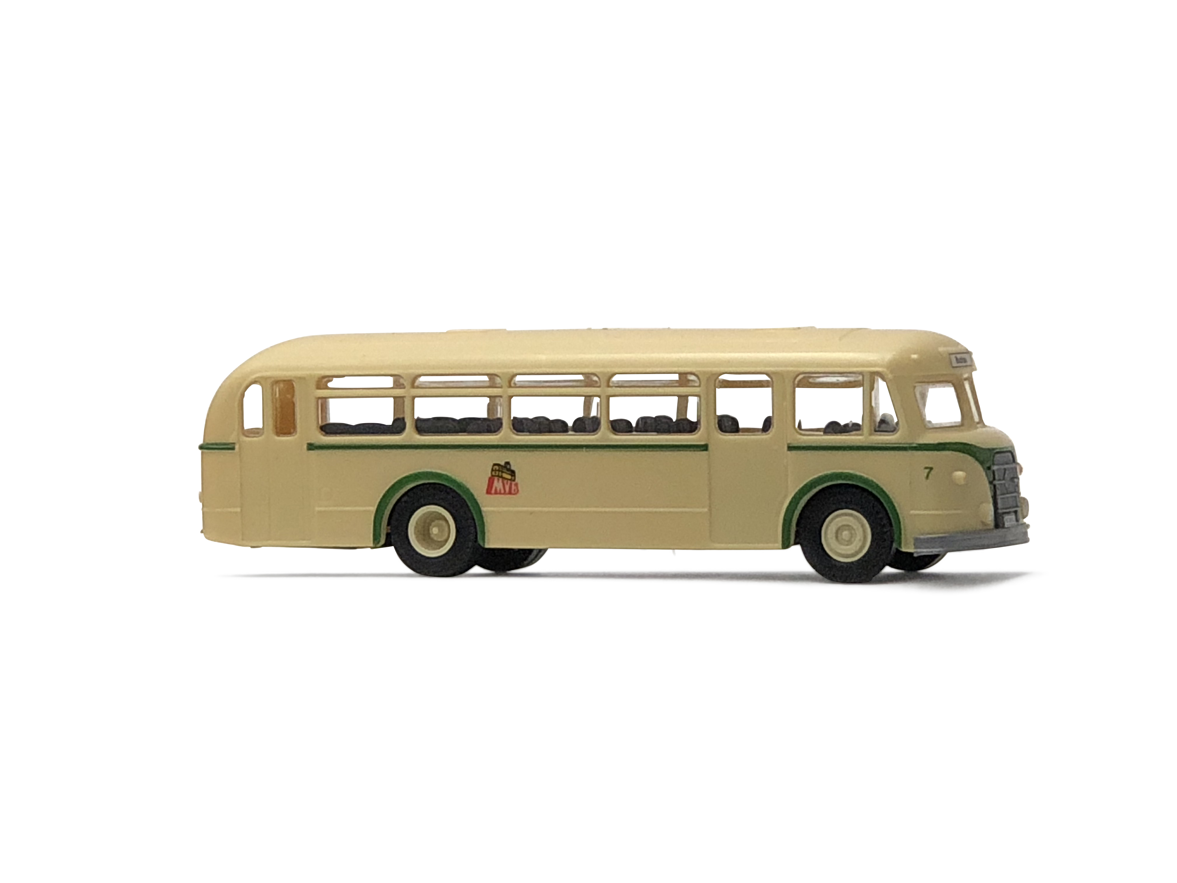 H6B MVB Magdeburg DDR-Bus(schwarze Inneneinrichtung), Bausatz   