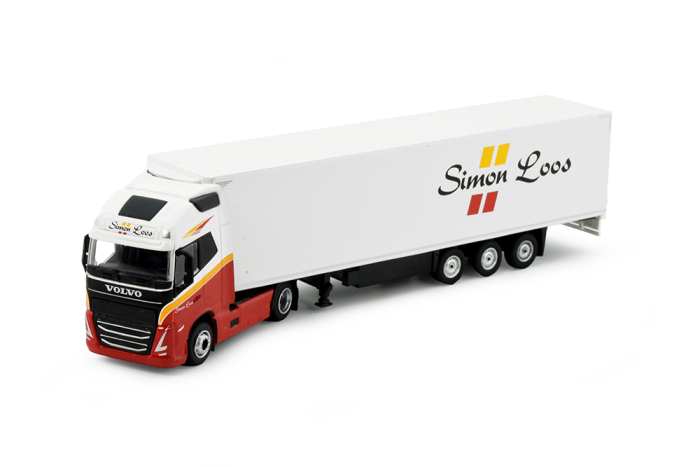 Volvo Kühlkoffersattelzug der Spedition "Simon Loos" 1:87(HO)
