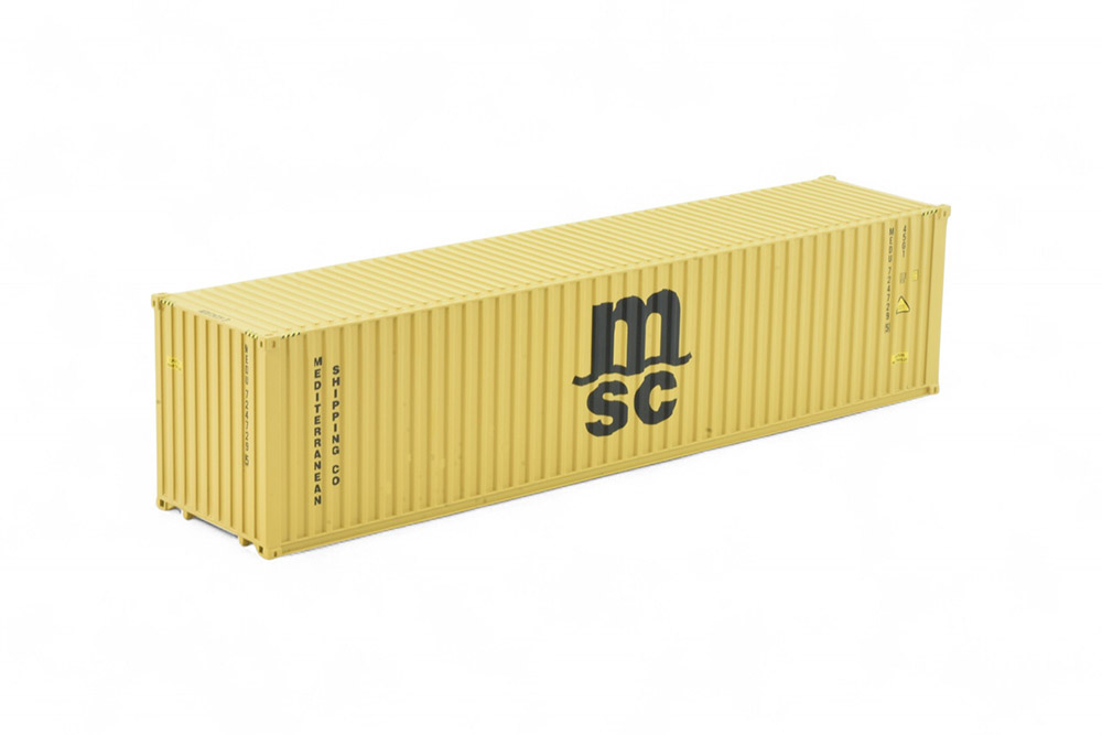 40ft. Container "MSC" - Solo 40ft. Container "MSC" - Solo