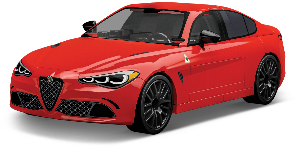 Alfa Romeo Giulia Quadrifoglio, rot