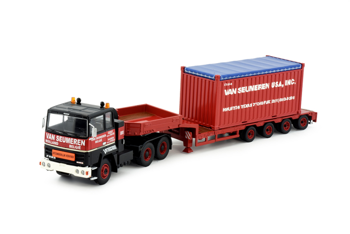 Ford Transkontinental mit 4achsigem Tieflader "Van Seumeren - Mammoet Ford Transkontinental mit 4achsigem Tieflader "Van Seumeren - Mammoet
