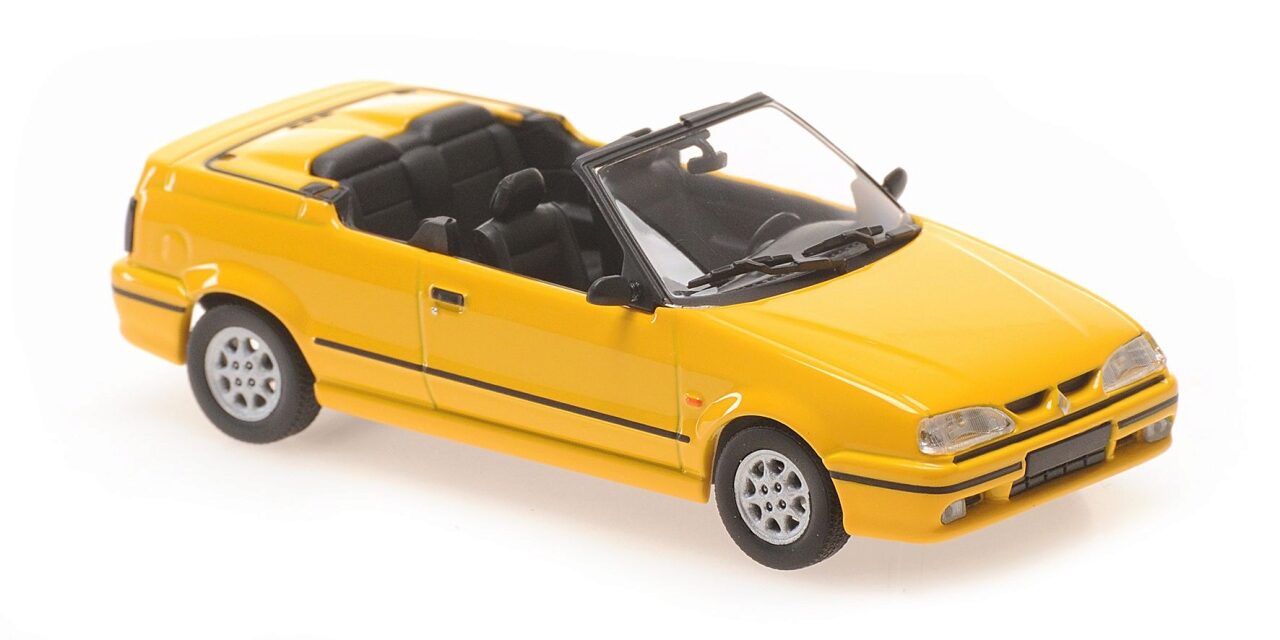 Maxichamps Renault 19 Cabriolet 1992 – Gelb, 1:43
