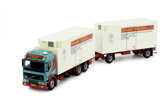 Volvo Globetrotter Kühlkofferhängerzug "Rynart"