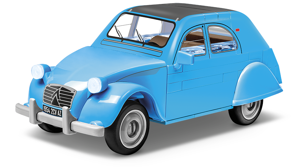 Citroen 2CV Type AZ, blau