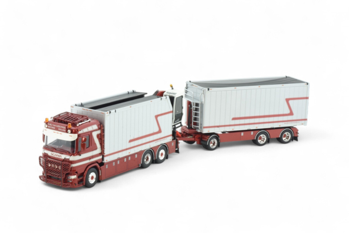 Scania Spezialfahrzeug mi 3achs Anhänger Spedition "van Leeuwen"
