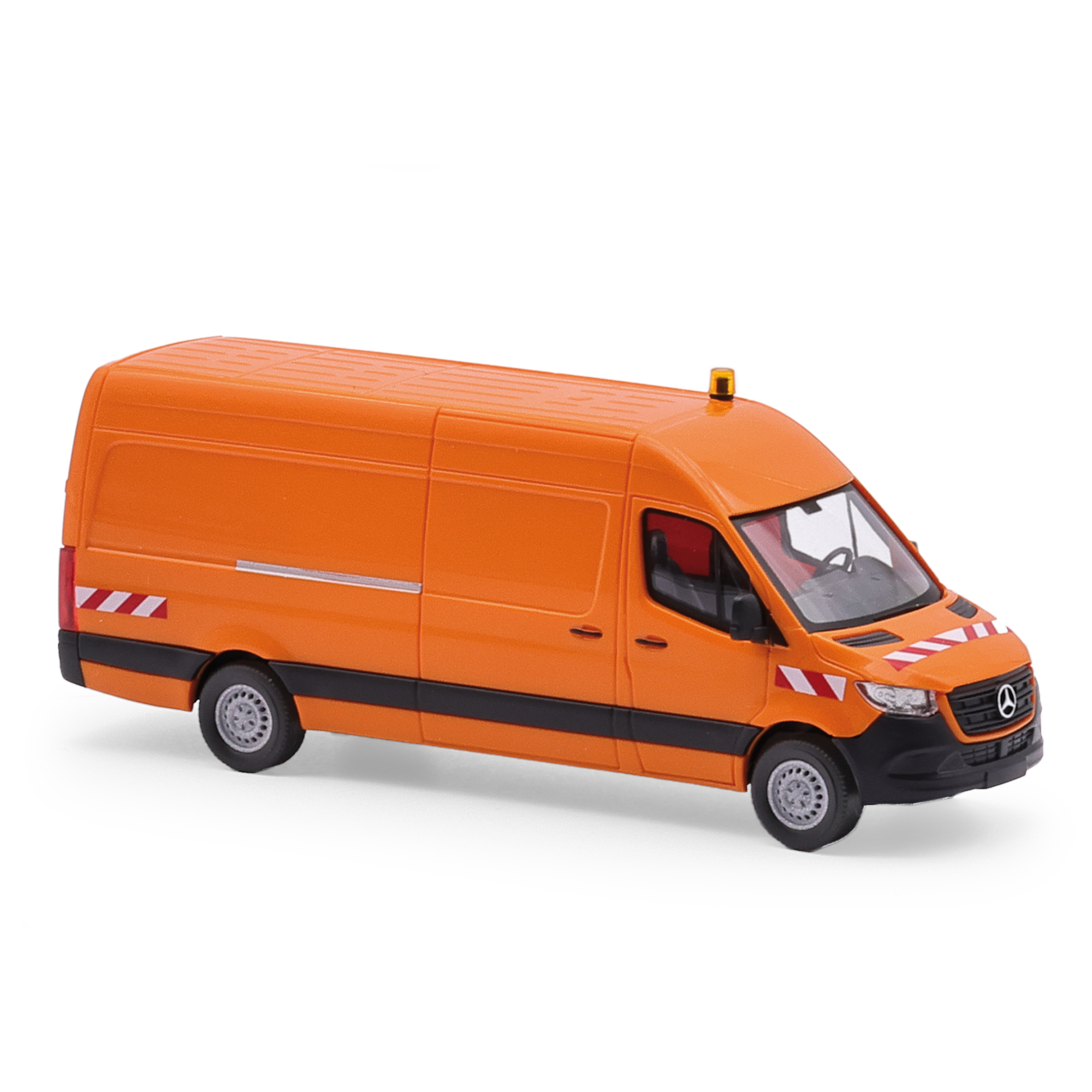 Mercedes-Benz Sprinter mit langem Radstand, verkehrsorange Modelle Mercedes