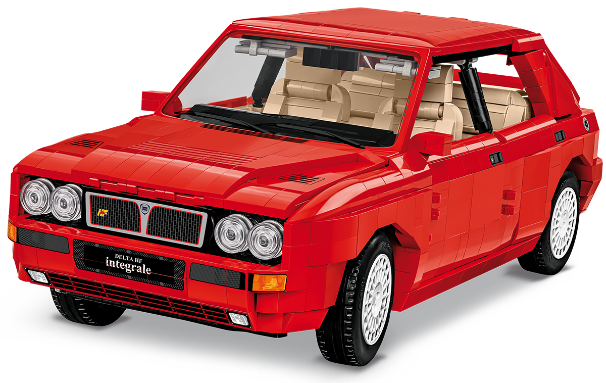 Lancia Delta HF Integrale, rot