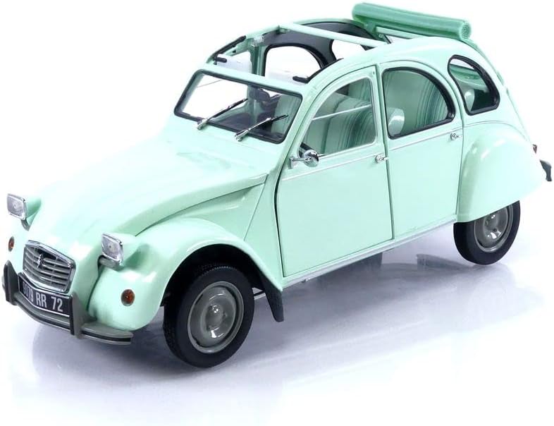 Citroën 2CV6 Club (1982) – Jadegrün – Maßstab 1:18 – Norev | Liebevoll gestaltetes Sammlermodell Citroën 2CV6 Club (1982) – Jadegrün – Maßstab 1:18 – Norev | Liebevoll gestaltetes Sammlermodell