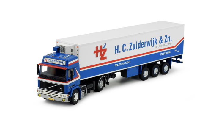 Volvo Globetrotter Kühlkoffersattelzug "H. C. Zuiderwijk & Zn."