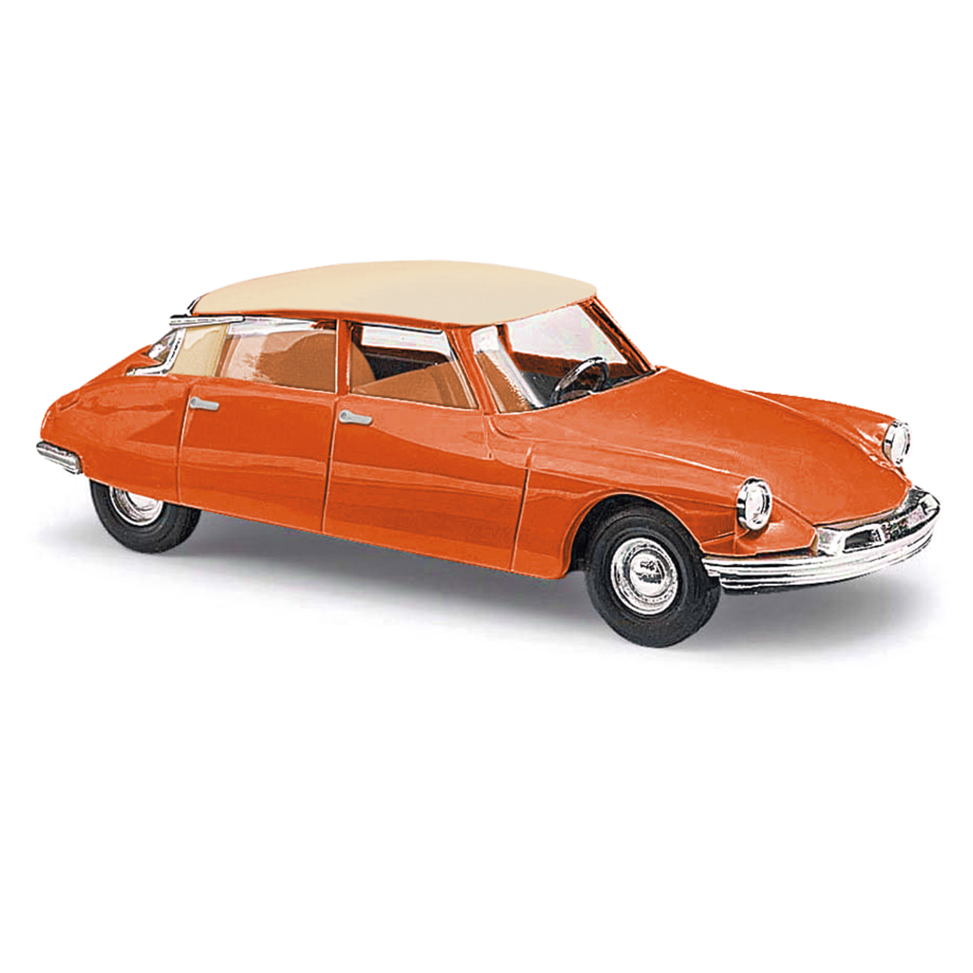 Citroen DS 19 -orange/creme