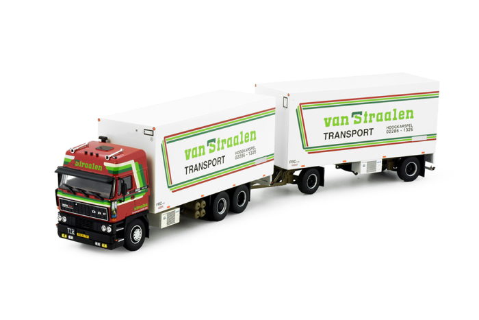 DAF Kühlkofferhängerzug "Van Straalen"