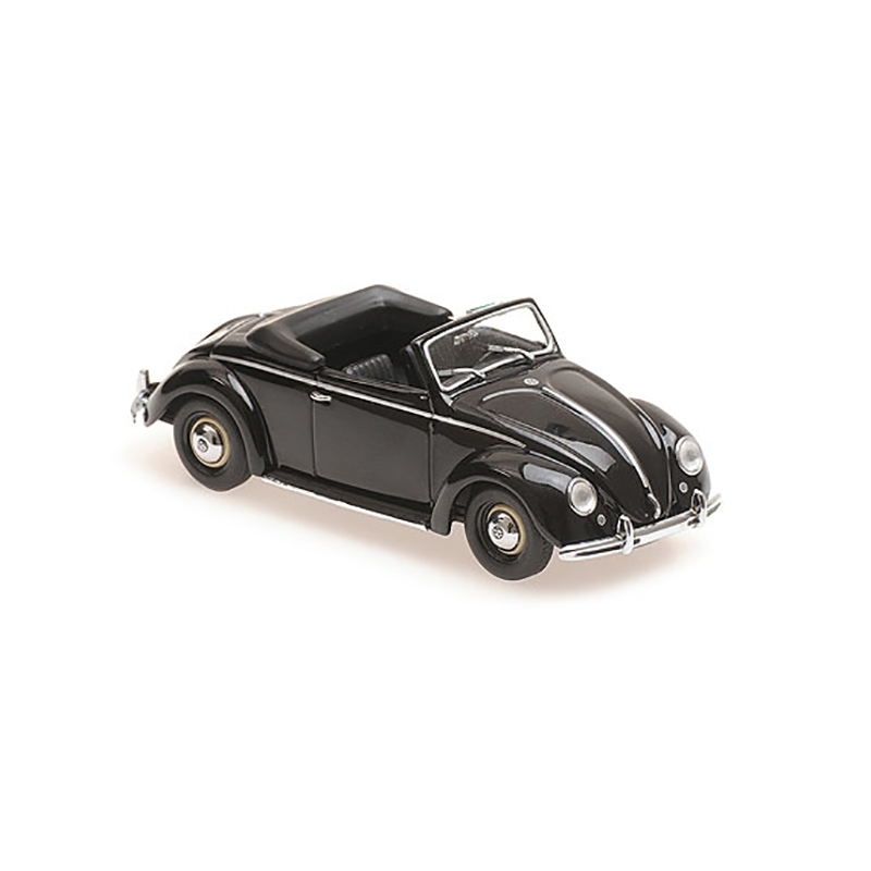 Volkswagen Hebmüller Cabriolet 1950 – Schwarz – Maxichamps 1:43 Volkswagen Hebmüller Cabriolet 1950 – Schwarz – Maxichamps 1:43