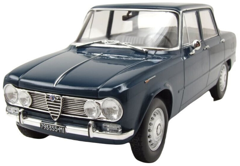Alfa Romeo Giulia Ti (1964) – Petrolblau – Maßstab 1:18 – Norev | Klassischer Sportlimousinen-Charme in perfekter Detailtreue Alfa Romeo Giulia Ti (1964) – Petrolblau – Maßstab 1:18 – Norev | Klassischer Sportlimousinen-Charme in perfekter Detailtreue