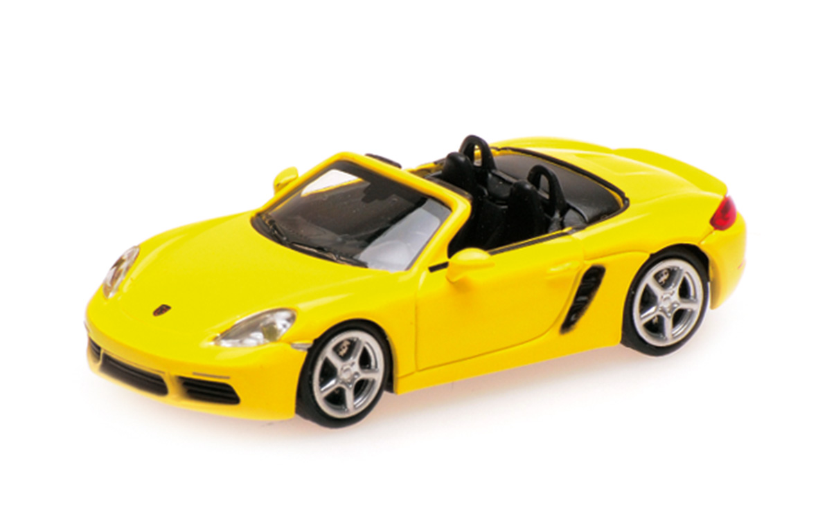 Porsche 718 Boxster, gelb
