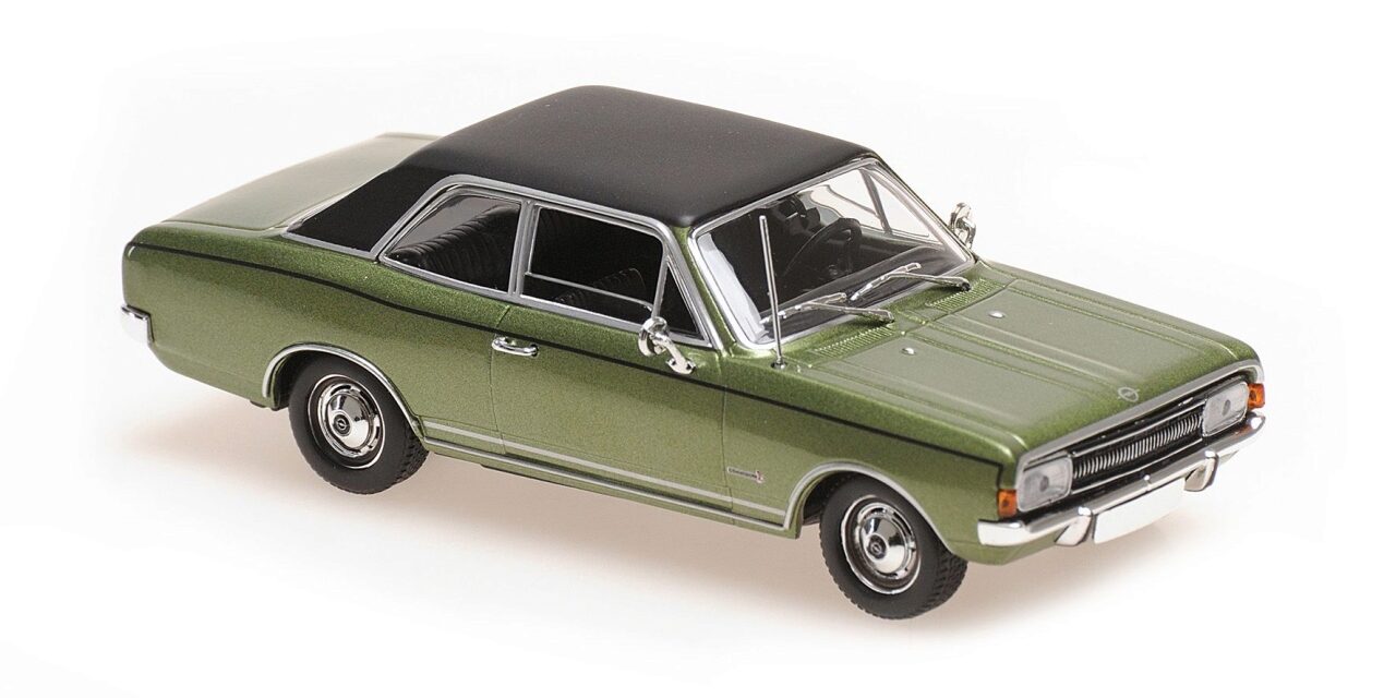 Opel Commodore A 1970 – Grün-Metallic – Maxichamps 1:43 Opel Commodore A 1970 – Grün-Metallic – Maxichamps 1:43