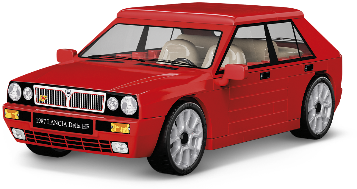 Lancia Delta HF , rot