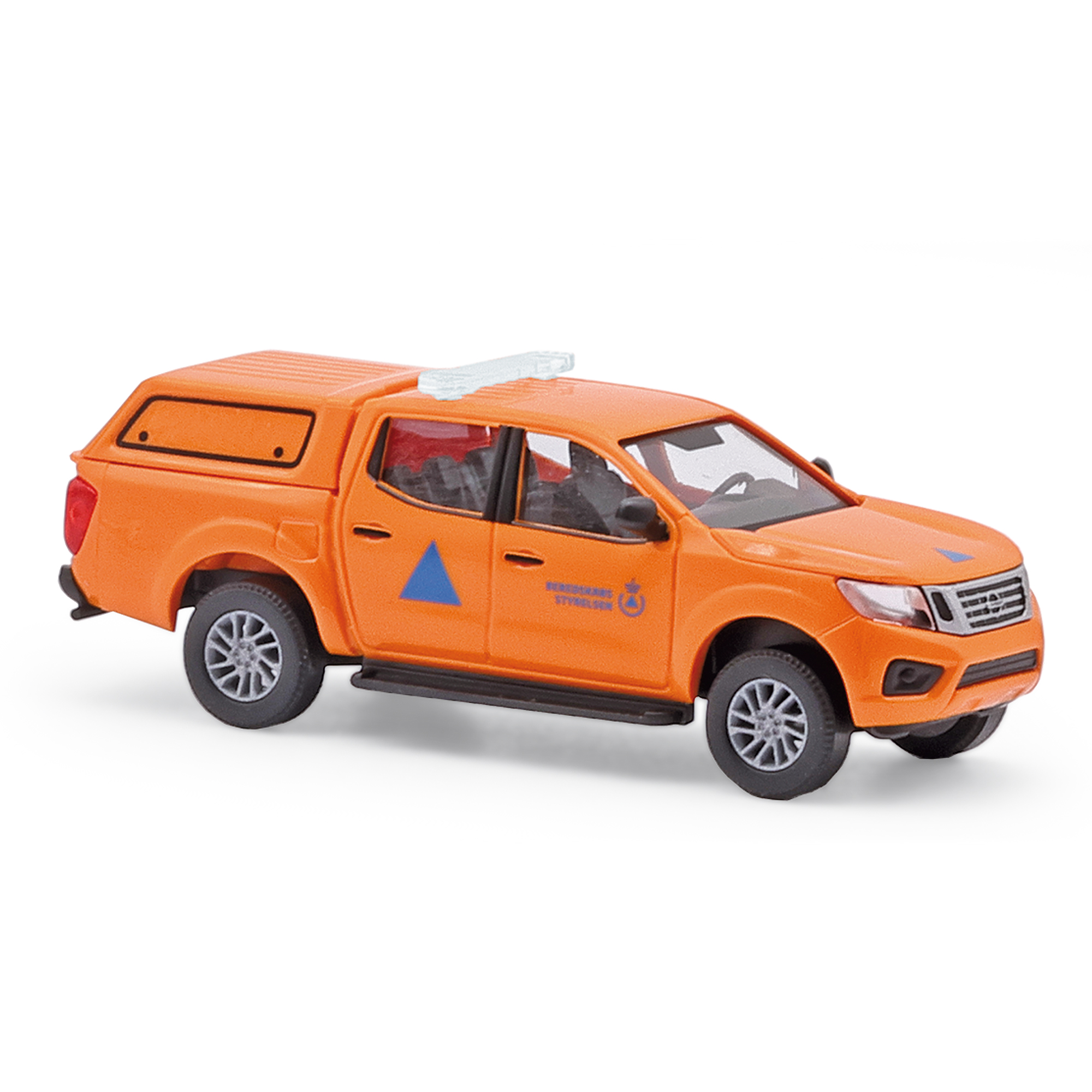 Nissan Navara mit Hardtop -Einsatzfahrzeug des Katastrophenschutzes in Dänemark