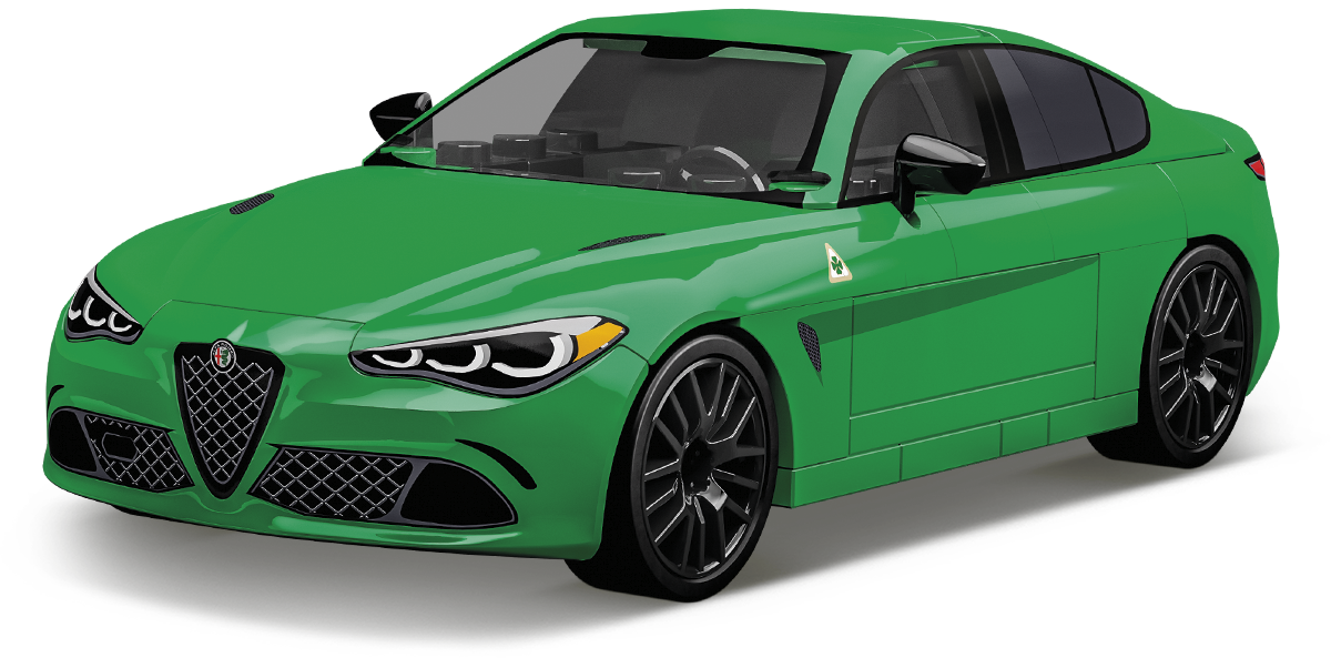 Alfa Romeo Giulia Quadrifoglio, grün
