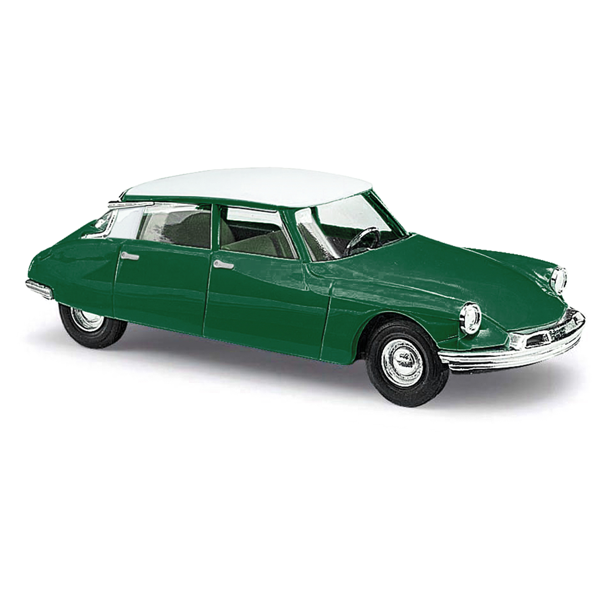 Citroen DS 19 -dunkelgrün/weiß