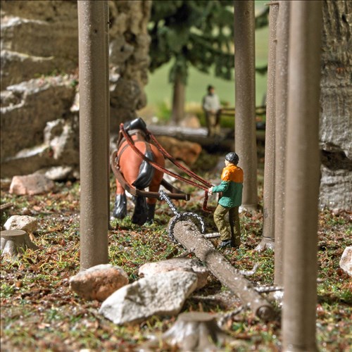 Miniatur Schauholzrücken Miniatur Schauholzrücken